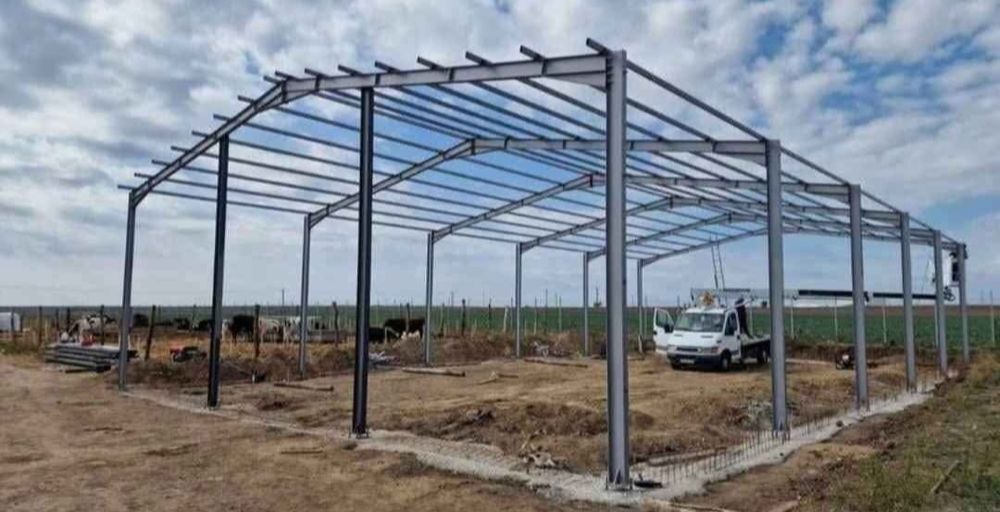 Vand structura metalica 12x20x4h accept și variante cu auto