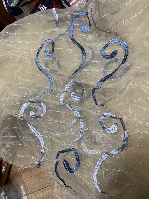 Продам тюль из органзы.