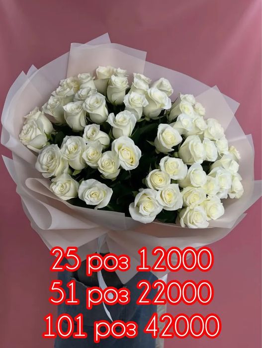 Цветы букеты розы