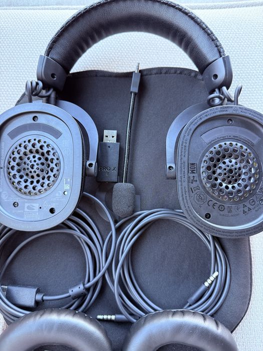 Casti Logitech G Pro X2 lightspeed + mouse logitech Pro x2 superlight