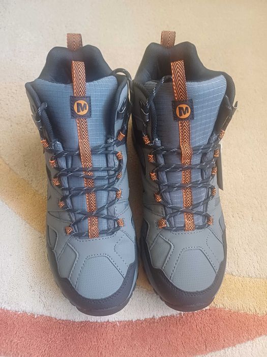 Ghete Merrell Bryce Mid GTX 44 NOI impermeabile