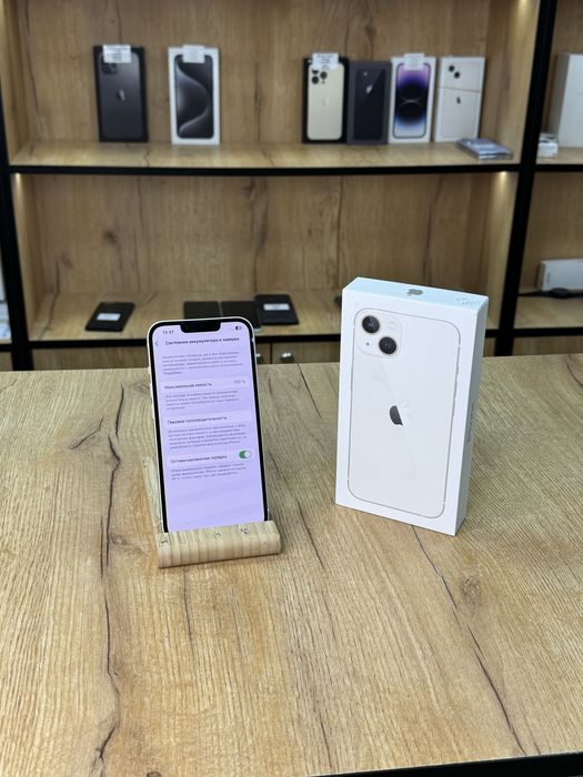 Iphone 13 100% белый 128 гб