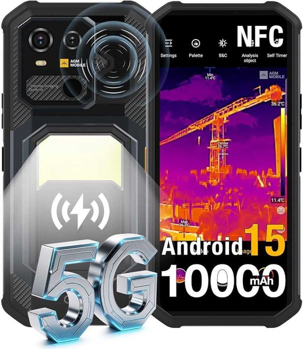AGM G3 Pro Thermal 5G 24GB RAM 512GB ROM с IP68/IP69K защита