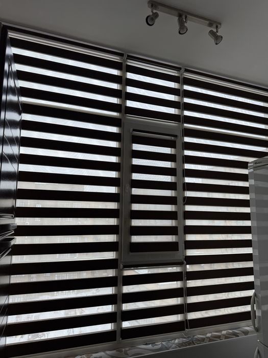 Ролл шторы день ночь ( зебра )  в Астане по акции!