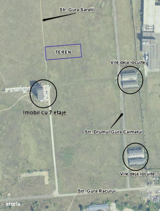 Teren intravilan Theodor Pallady - Drumul Gura Calmatui - comision 0%