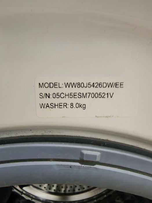 Mașină de spălat SAMSUNG  ecco Bubble 8 kg