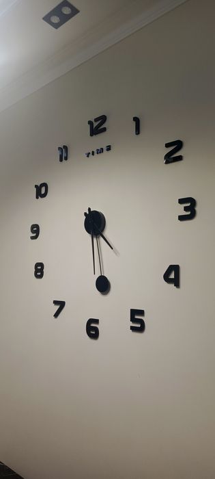 Настенные часы 3D Devor Soatlar – Uyingizga Zamonaviy Ko‘rk!