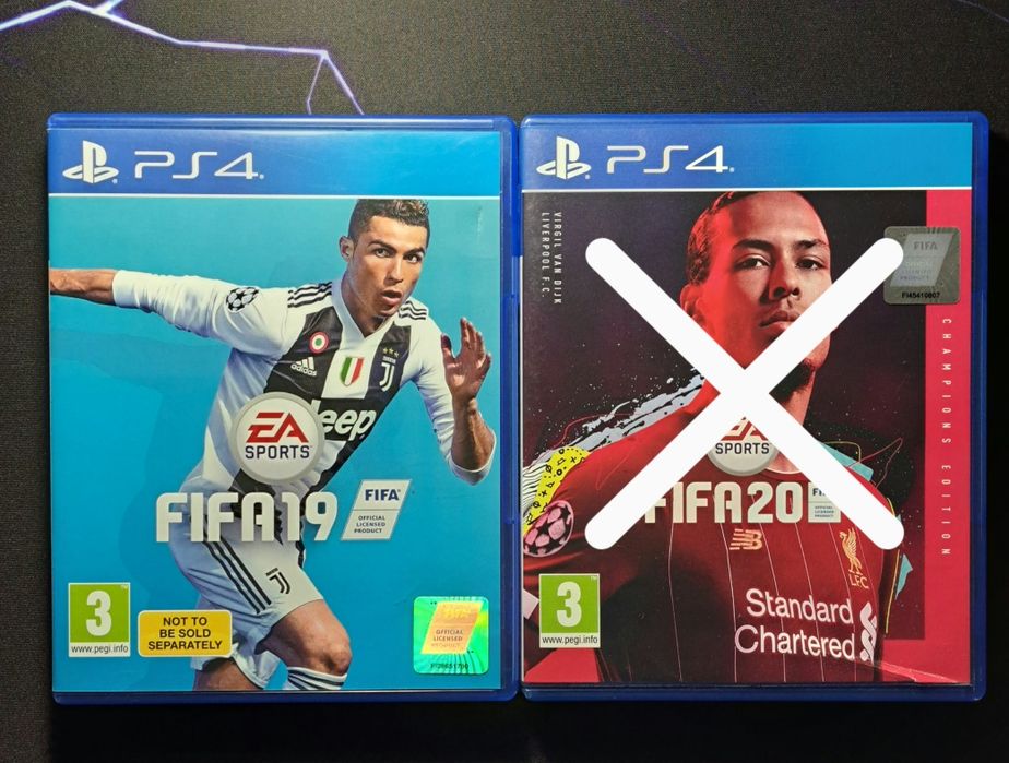 Fifa 19 за ps4 в отлично състояние.