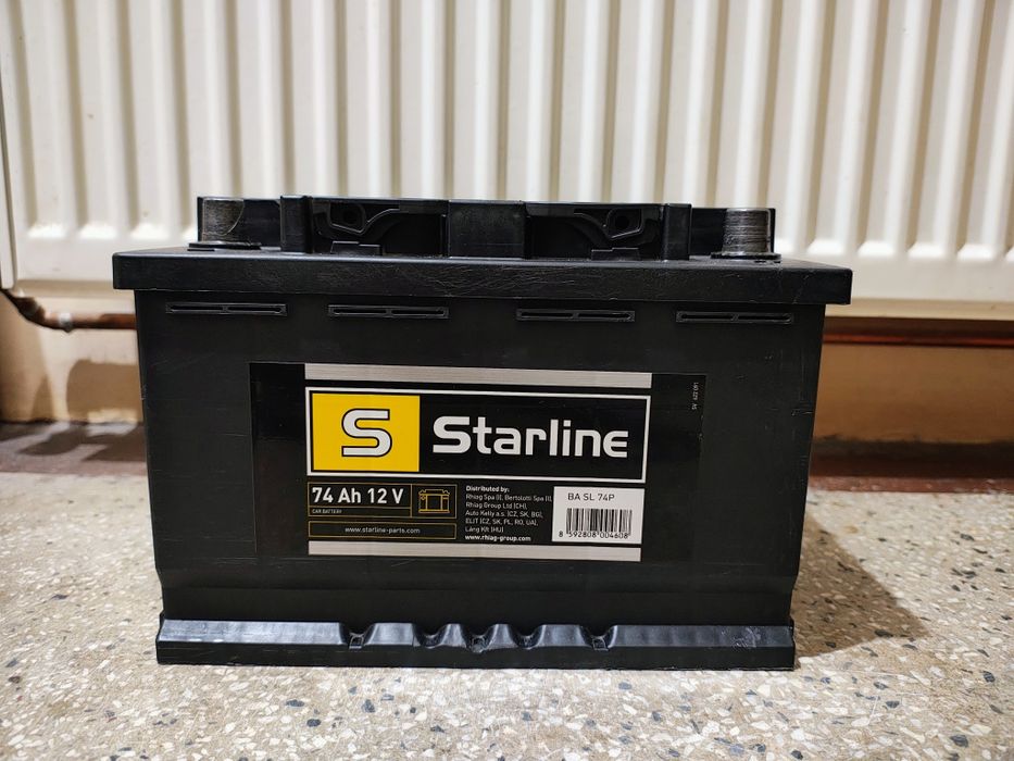 Baterie auto Starline 74Ah import.