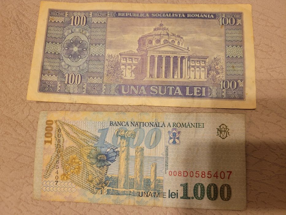 Bancnote vechi romanesti