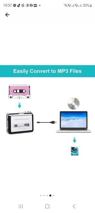 Convertor casete in mp3 - NOU