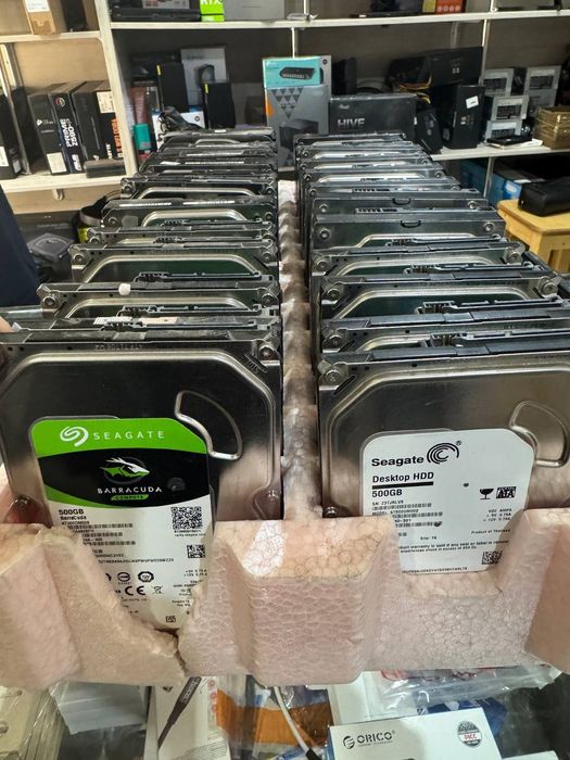 500Gb hdd Seagate, Toshiba, WD, Maxtolr! Optom kelishilgan narxda!