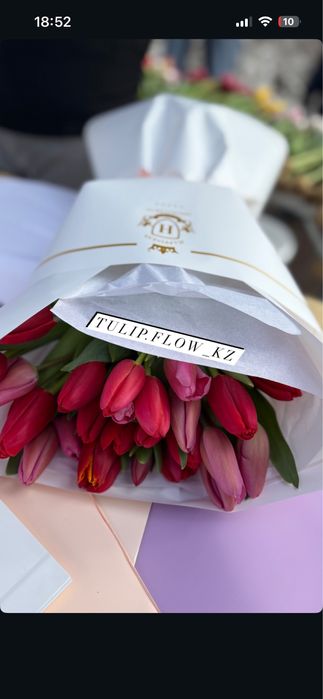 Корпаративные заказы на 8 марта тюльпаны