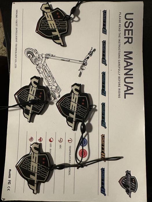 TAG NFC  trotineta electrica