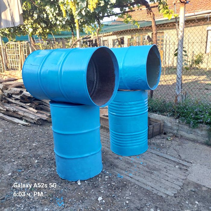 Метални варели за зърно