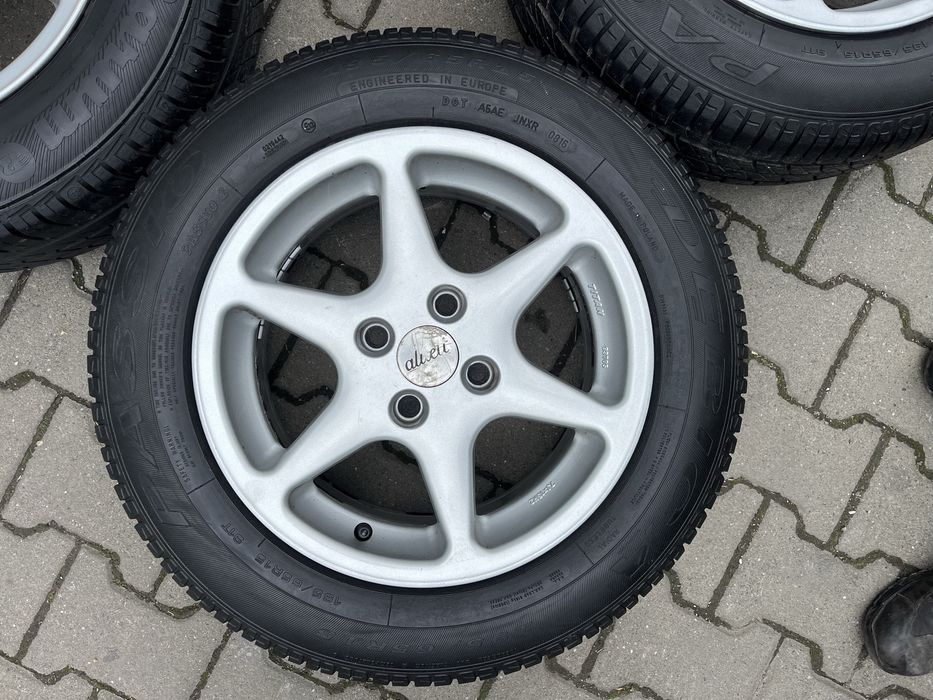 Jante aliaj 4x108mm, anvelope vara 195/65 R15, Citoren, Peugeot, Ford
