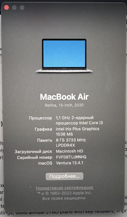 Apple Mac Book Air 13
