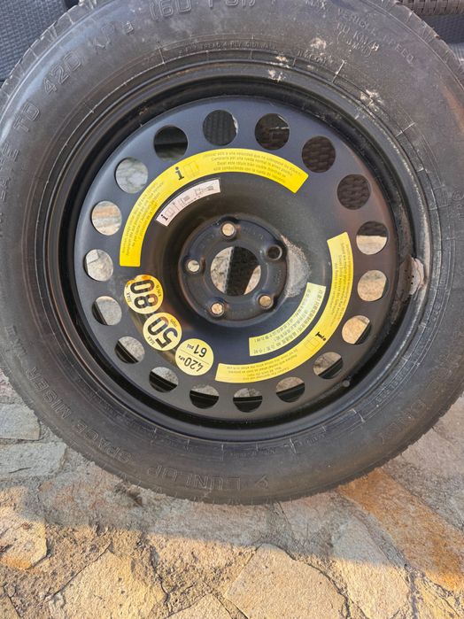 Резервна гума 18 5*112 чисто нова!