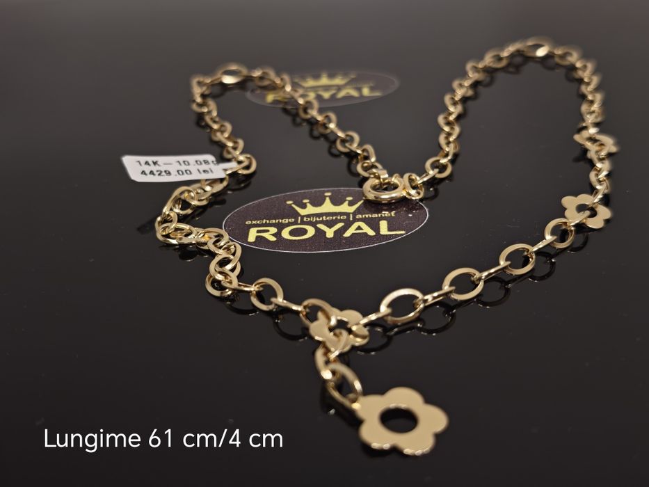 Bijuteria Royal: Lanț aur 14k 10.08 gr