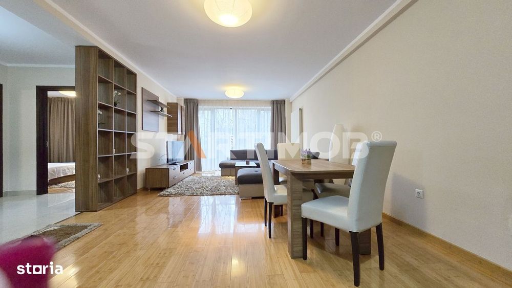 Apartament mobilat Central cu parcare