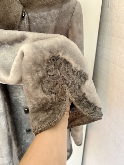 Теплая зимняя шуба.