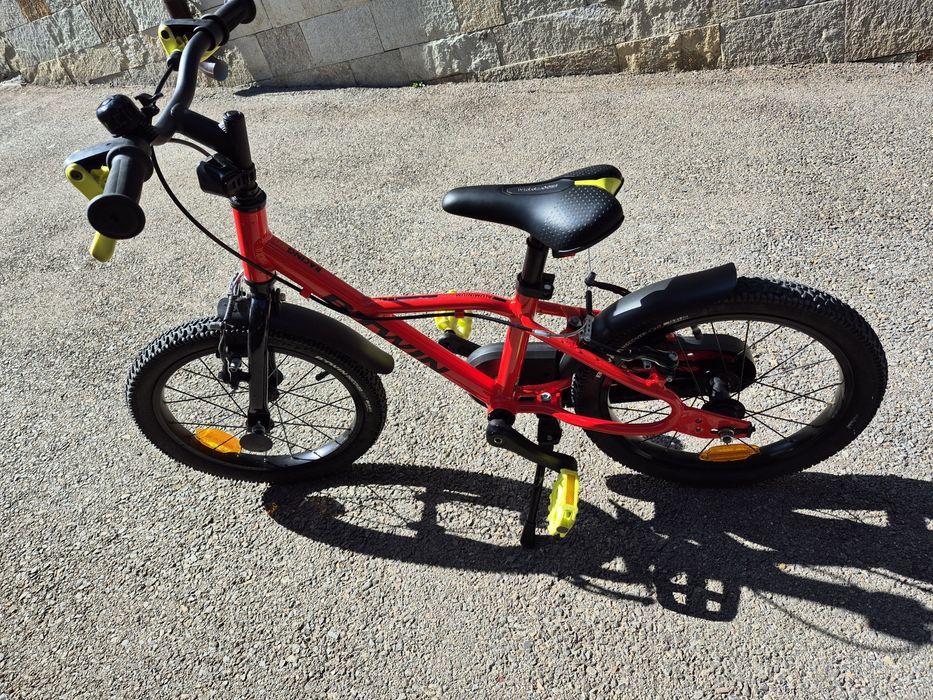 Олекотено детско колело B'TWIN Racing 900 (16 цола) – Алуминиево