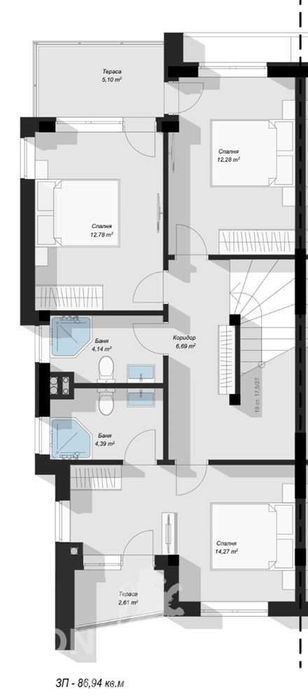 Продава се Къща в с. Лозен, Област София-град - 265 кв.м за 1001 €/кв.м - Снимка #16