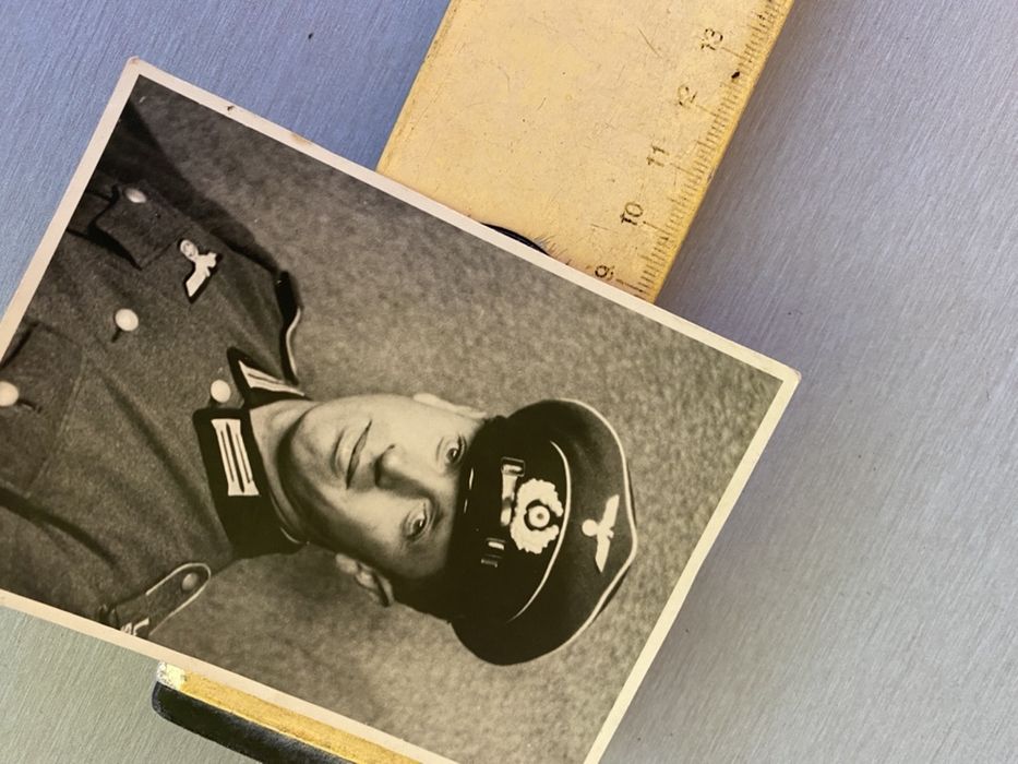 Немска снимка на офицер от втората световна война