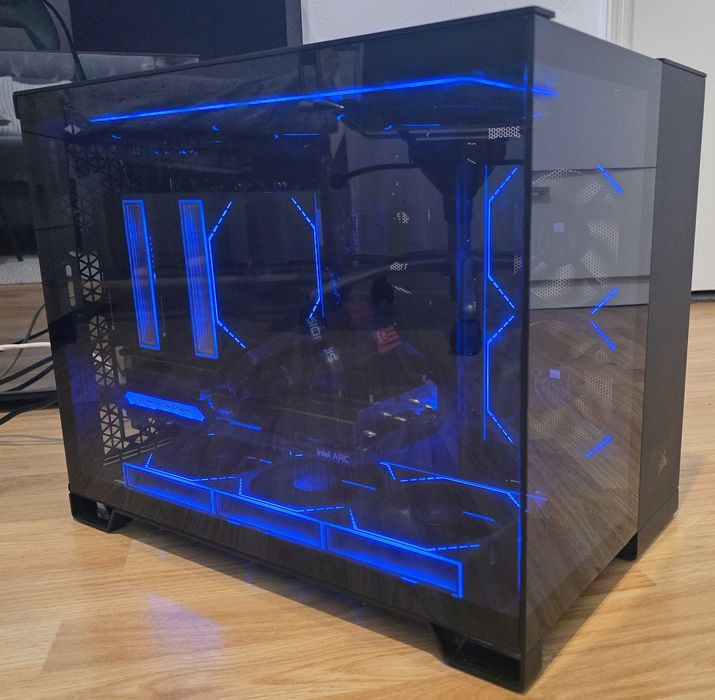 Carcasa pc Corsair 2500x neagra -13.39kg -optional ventilatoare