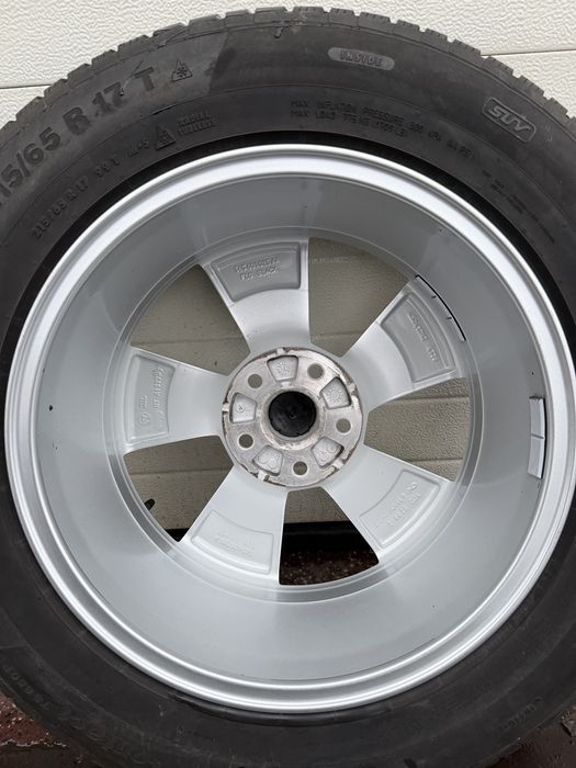 Jante Skoda 17 Kodiaq Karoq Superb Octavia Yeti 215/65R17 iarna