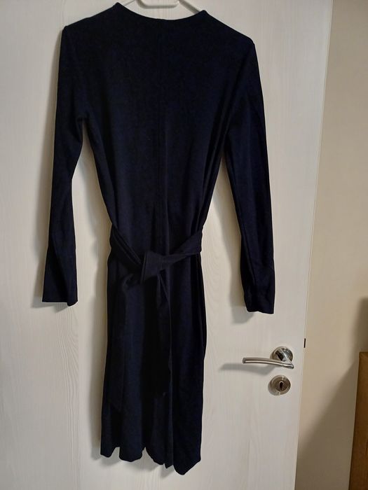 Рокля трико тъмносиня