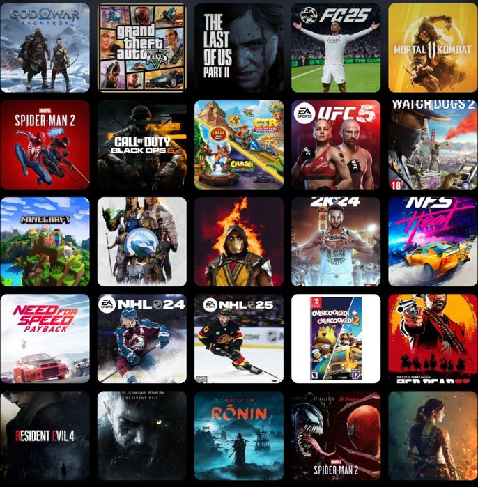 Игры на плейстейшен