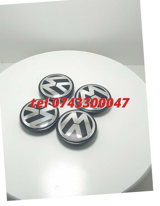 Ansamblu 4 Capace Jenti Aliaj Originale Vw Volkswagen Pentru Inlocuire Reparatie Sau Completare Echipament Compatibile