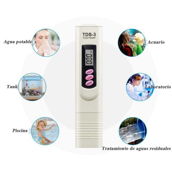НОВ! Дигитален TDS тестер за качество на водата