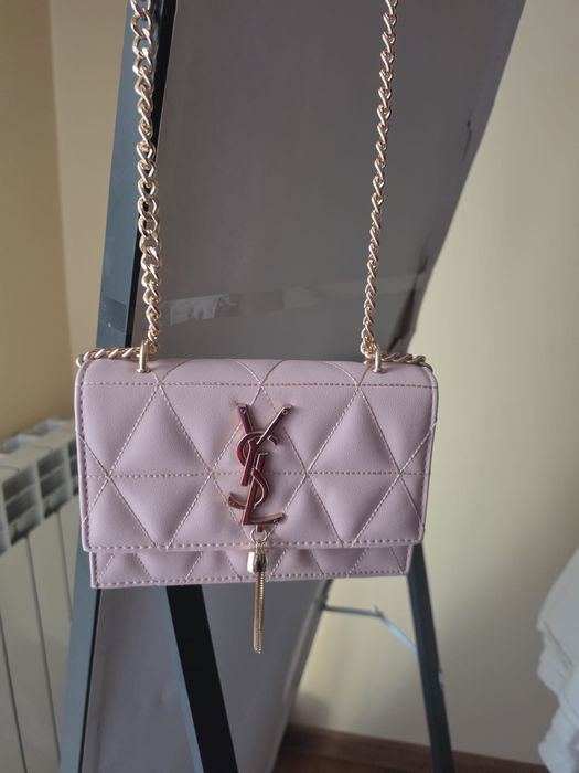Geanta YSL roz new