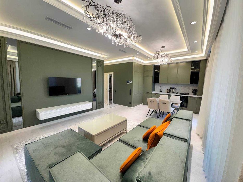 Сдаётся квартира в ЖК "Parkwood", на Мирабаде, ор-р:Госпитальный рынок