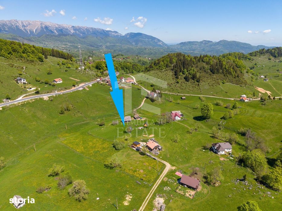 Fundata | Teren de vanzare | 7,656 mp + Cabane tip A Frame