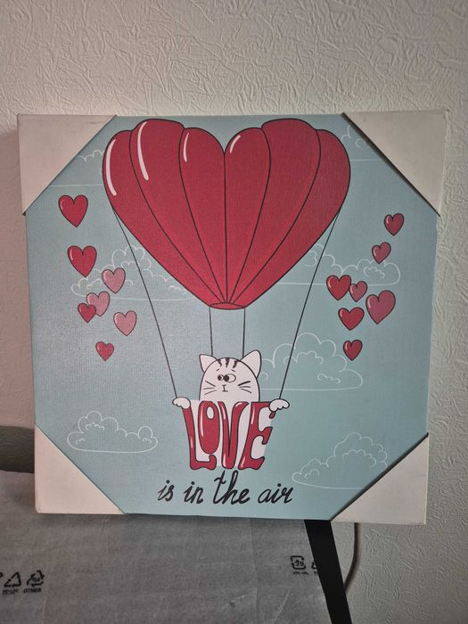 картина с котиком