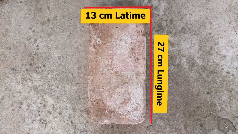 500 cărămizi pline reutilizate - doar 1,50 lei bucata!