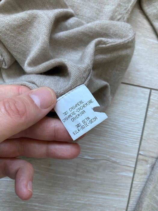 Andre Maurice кашмир и коприна cashmere кашмирена жилетка пуловер М