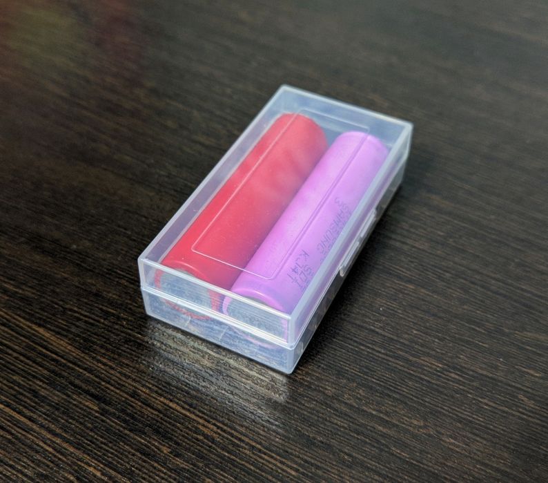 Кейс для аккумулятора 18650. Коробочка,