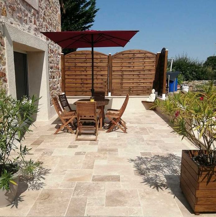 Travertin french pattern la pret de producator