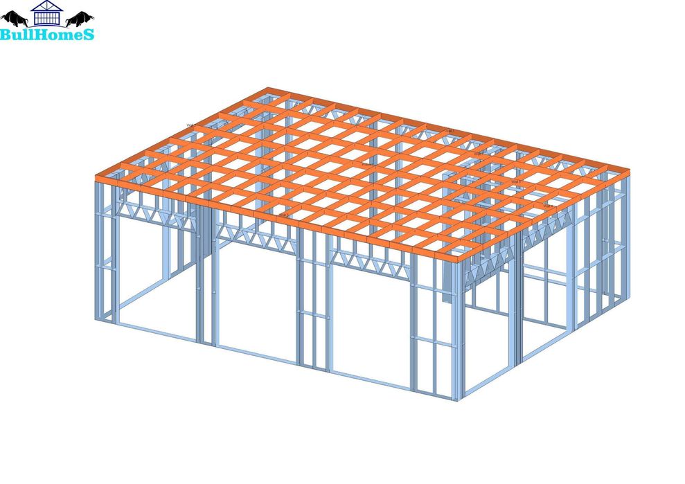 Къща,Преместваема къща,Сглобяеми къщи,Модулни,Жилищни-63м²
