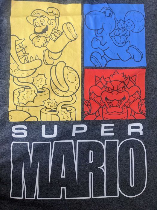 Tricou mărimea 4XL  Super Mario