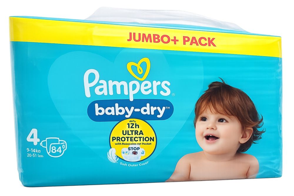 Памперси и гащички  Pampers baby-dry