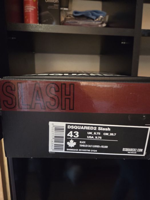 Dsquared2 slash sneakers