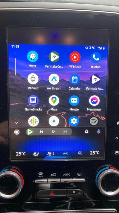 Activare Android Auto / Youtube video Renault