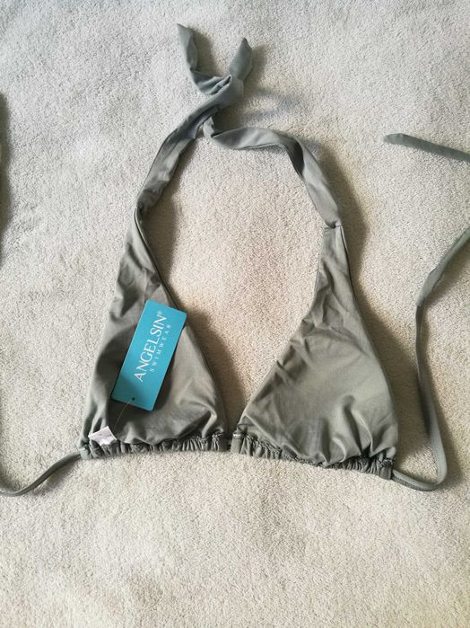 Sutien plaja verde oliv