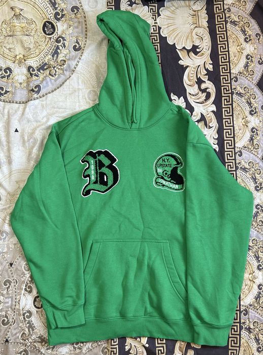 Зелено Мъжко Худи М размер.