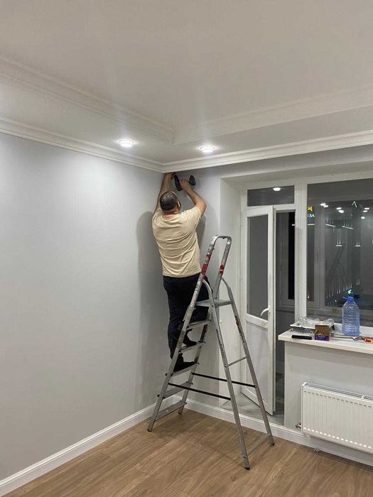 Установка карниз гардин мастер Астана